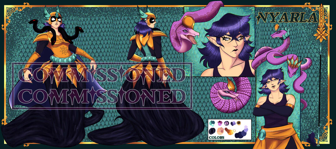 Nyarla DESIGN (OC COMMISSIONED!)
