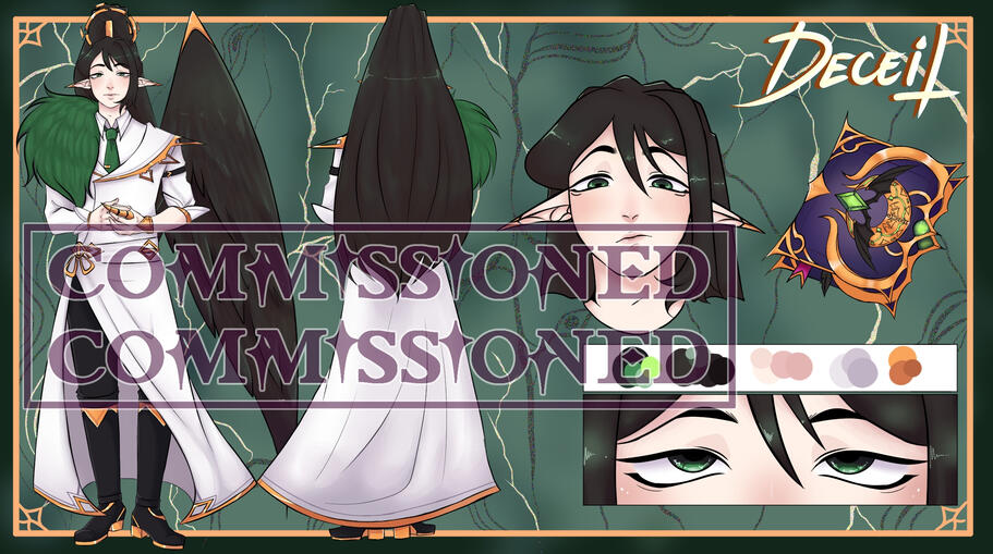 Deceit DESIGN (OC COMMISSIONED!)