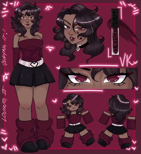 VK Genderbent DESIGN (SONA COMMISSIONED!)